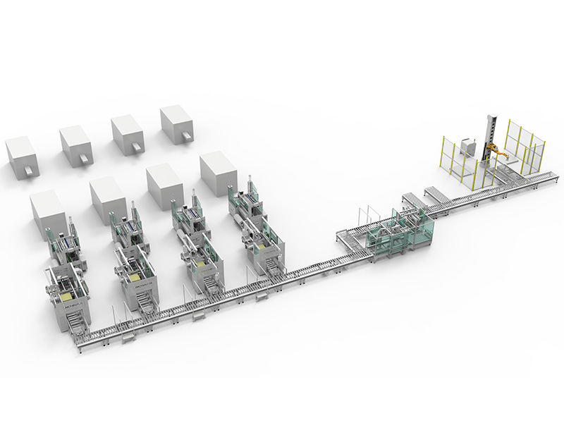 紙杯包裝自動化